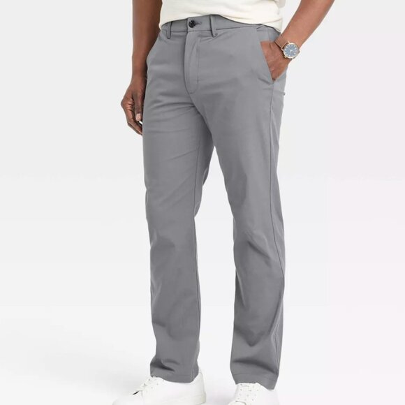 NWT Goodfellow & Co Men's Slim Fit Tech Chino Pants - Picture 1 of 7